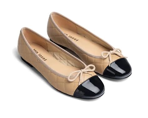 ballerine dupe chanel|chanel style ballet flats.